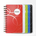 Personalizar A4 / B5 / A5 / A6 Cuaderno espiral de cuero PU B5